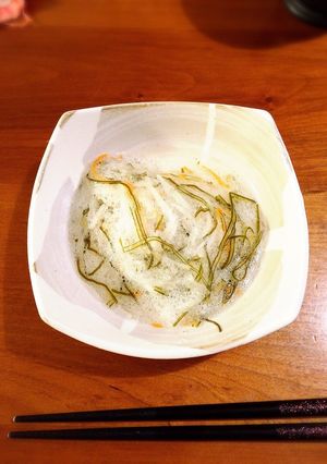 大根と昆布の酢の物-レシピのメイン写真