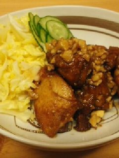 鶏の唐揚げ♪カレー照り焼き-レシピのメイン写真
