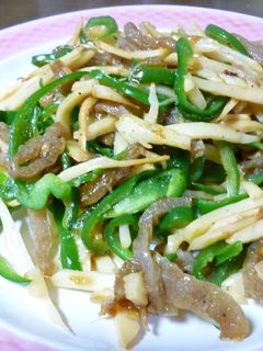 うまうま!!冷凍こんにゃくで青椒肉絲-レシピのメイン写真