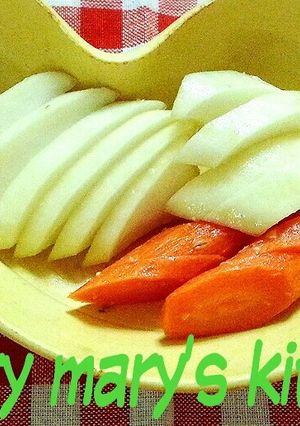 大根とにんじんの味噌漬け-レシピのメイン写真