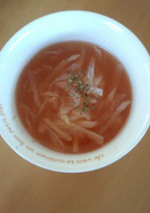切り干し大根のケチャップスープ-レシピのメイン写真