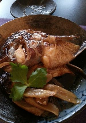 フライパンで～鯛のあら炊き-レシピのメイン写真