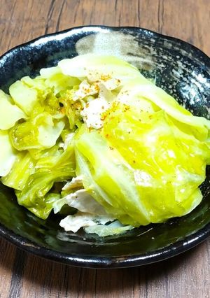 春キャベツと豚肉の重ね蒸し-レシピのメイン写真