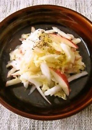 冬の定番★白菜とりんごのフレンチサラダ-レシピのメイン写真