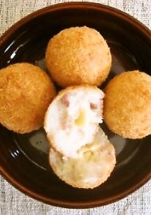ベビーチーズ入り★コロコロチーズコロッケ-レシピのメイン写真