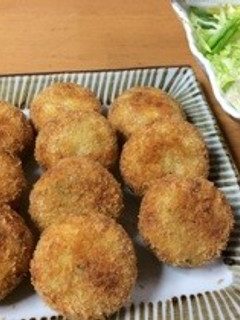 鶏そぼろコロッケ-レシピのメイン写真