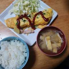 野菜嫌いでも、食べれる簡単オムレツ!-レシピのメイン写真