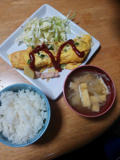 野菜嫌いでも、食べれる簡単オムレツ!-レシピのメイン写真