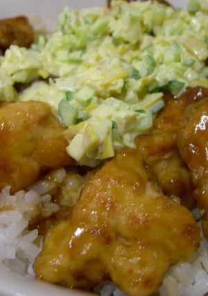 旨い～★タルタルとチキン甘酢丼★-レシピのメイン写真