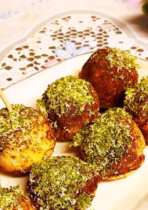 HMで★そっくり!たこ焼きチョコケーキ★-レシピのメイン写真