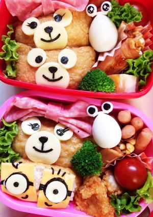 キャラ弁 ダッフィ-レシピのメイン写真
