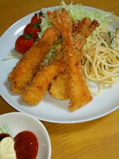 我が家のエビフライ♪まっすぐ揚げるぜ!-レシピのメイン写真