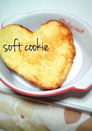 ハートのソフトクッキー♡*.+ﾟ-レシピのメイン写真