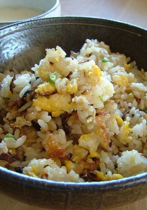自家製干ししいたけのチャーハン-レシピのメイン写真