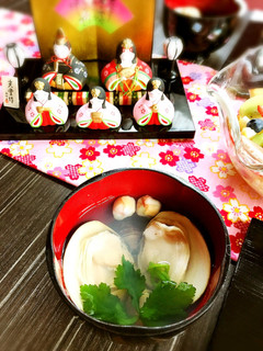 ♡旦那レシピ♪はまぐりのお吸い物♡-レシピのメイン写真