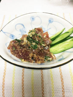 鰹の刺身ならコレ!かつおの漬け-レシピのメイン写真