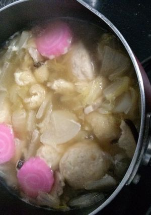 大根と白菜のつみれのスープ-レシピのメイン写真