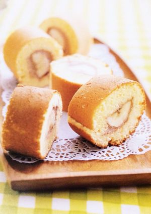 ミニチョコバナナロール-レシピのメイン写真