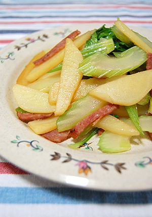 ジャーマンポテト風☆セロリ入り-レシピのメイン写真