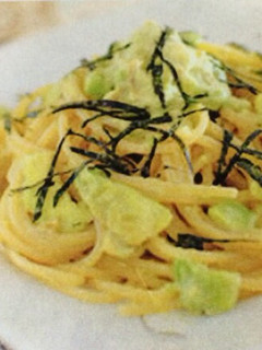 和風アボガドクリームスパゲッティ-レシピのメイン写真