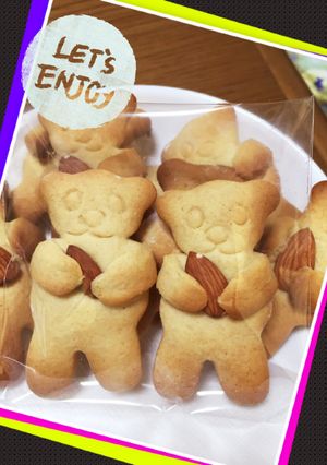 ＊くまちゃんクッキー＊-レシピのメイン写真
