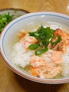 簡単!さっぱり鮭茶漬け-レシピのメイン写真