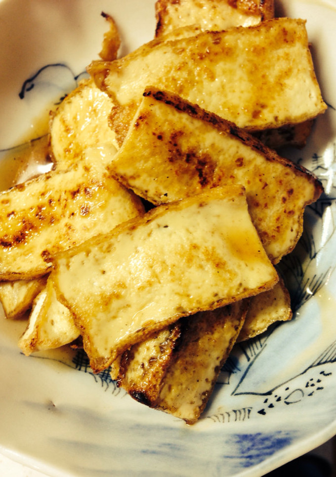 簡単過ぎる！おつまみにも！焼き厚揚げ-レシピのメイン写真