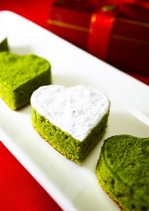 バレンタイン抹茶フライパンガトーショコラ-レシピのメイン写真