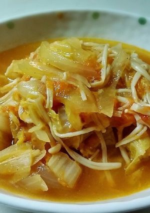 水ナシ!チキンのトマト煮込み-レシピのメイン写真