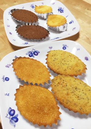 一度に色んな味を作れる☆簡単マドレーヌ-レシピのメイン写真