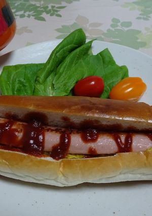 魚肉ソーセージのホットドッグ-レシピのメイン写真