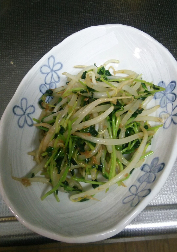 豆苗ともやしのさっぱりソテー♪-レシピのメイン写真