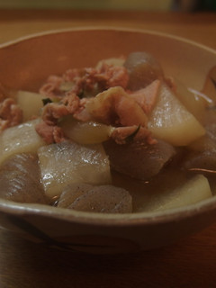 大根とこんにゃくの肉じゃが-レシピのメイン写真
