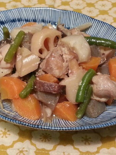 塩糀×甘糀のほっこり煮物*筑前煮-レシピのメイン写真