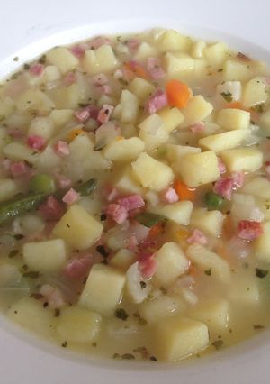 じゃがいものスープ　ドイツの家庭料理-レシピのメイン写真