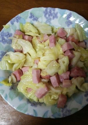 ♂キャベツとブロックベーコンの炒めもの♂-レシピのメイン写真