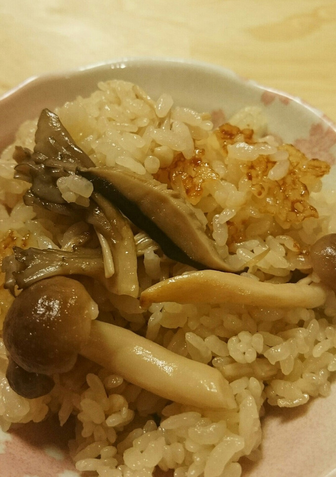 減塩レシピ！きのこの炊き込みご飯-レシピのメイン写真