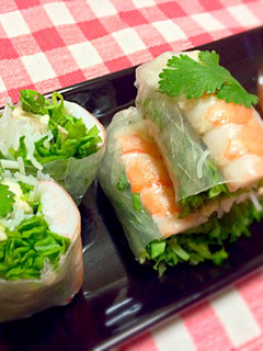 低カロリーおつまみ!生春巻き-レシピのメイン写真