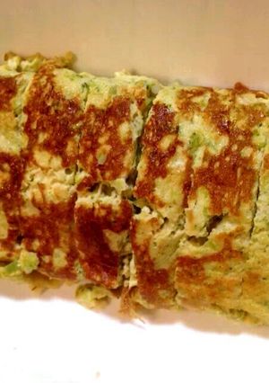 ブロッコリーの茎のだし巻き卵-レシピのメイン写真