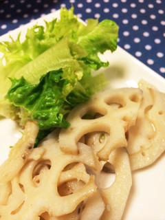 シンブルレンコン塩炒め-レシピのメイン写真