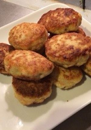 歯ごたえジューシー◇皮軟骨入り鶏つくね-レシピのメイン写真