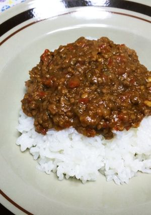 切って炒める!簡単*キーマカレー-レシピのメイン写真