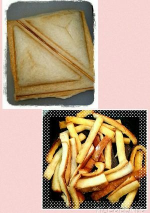 食パンで簡単朝ご飯-レシピのメイン写真