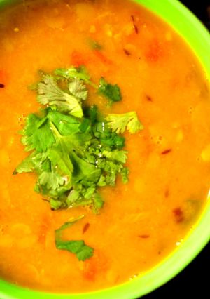 レンズ豆のインドカレー(圧力鍋使用)-レシピのメイン写真