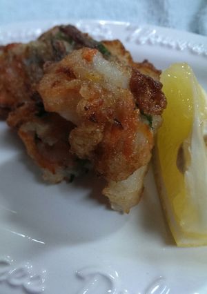 長いもと人参と大葉のシンプル揚げ物-レシピのメイン写真