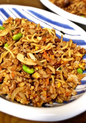 焼きそば粉末ソースでパラパラそば飯-レシピのメイン写真
