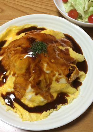 ソースが決め手✩オムライス♬-レシピのメイン写真