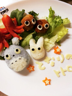 トトロ ご飯 お弁当にも-レシピのメイン写真