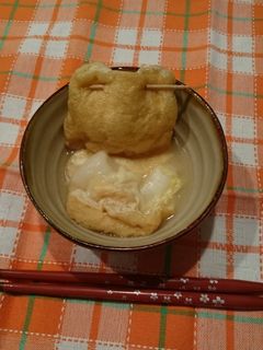 おでんの具に♪とろ~りもっちり巾着-レシピのメイン写真
