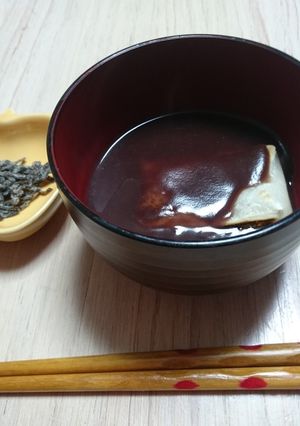 あんころ餅のようなお汁粉☆-レシピのメイン写真